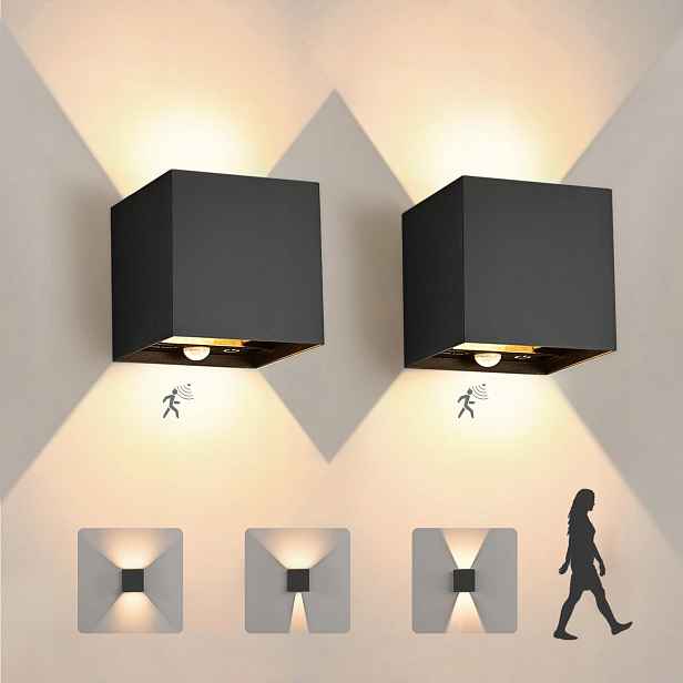 Yindalux Led venkovní lampa 12W IP65 bez senzoru pohybu Ai