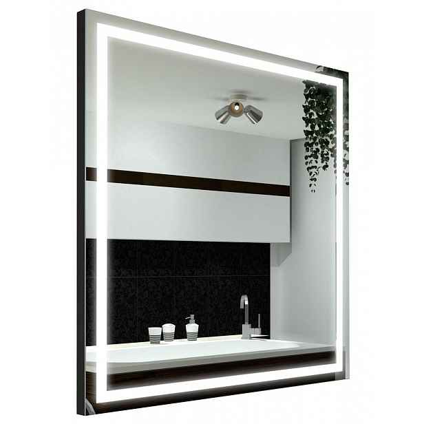 Zrcadlo Atlanta Led s krytem 90x90 cm