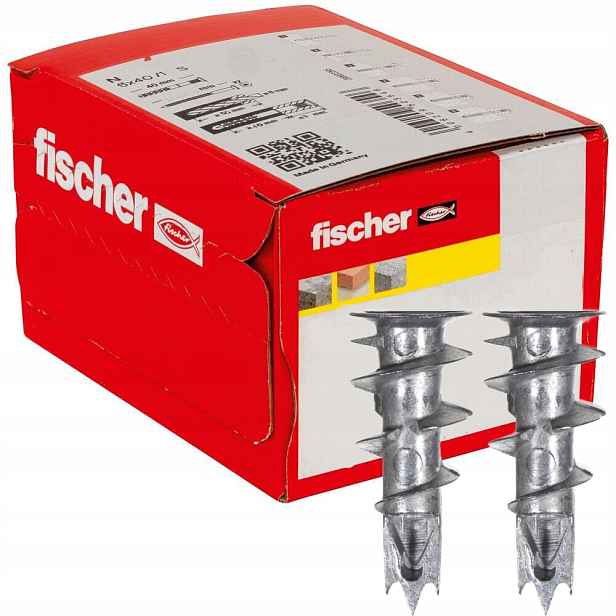 Fischer Kovové upevnění na sádrokarton Gkm 27 100 Ks