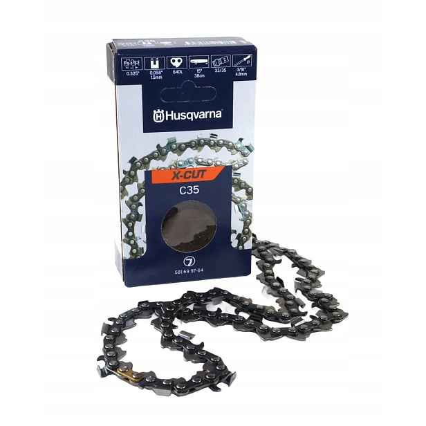 Pilový řetěz Husqvarna C35 .325 1,5 mm 64 článků – plné dláto
