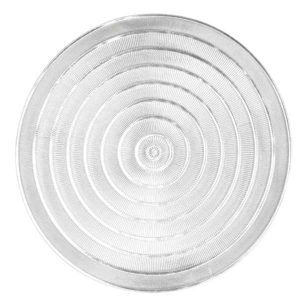 Prostírání ve stříbrné barvě Tiseco Home Studio, ⌀ 39,5 cm