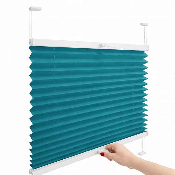 Roleta Plisé Plisa žaluzie na míru 61 x 150 cm, Neinvazivní Montáž