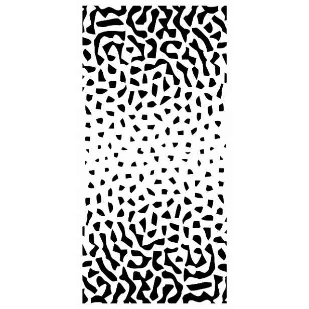 Šablona Na Ozdobné Omítky LuxBud Panel 4 92x44 cm Moderní