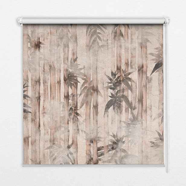 TULUP VNITŘNÍ roleta - okenní roleta - roleta - 60x140 cm - Listy