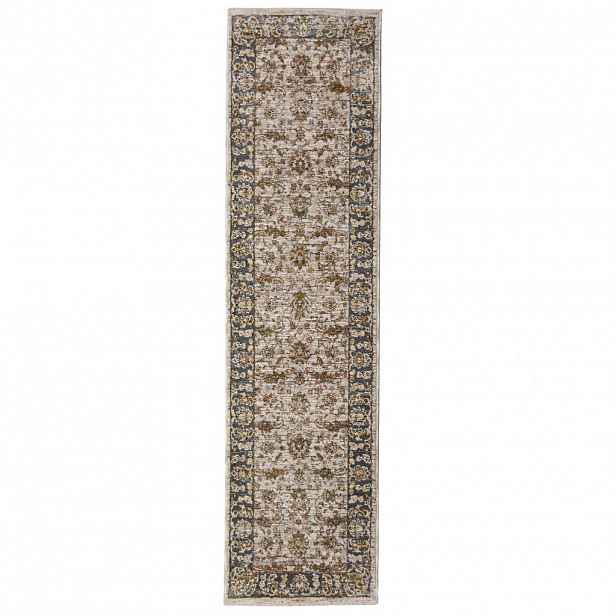 Flair Rugs VINTAGE KOBEREC, 60/230 cm, zelená