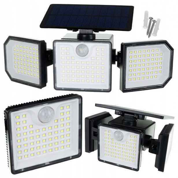 ND12_18767 Solární lampa 167LED 500lm Izoxis 24633