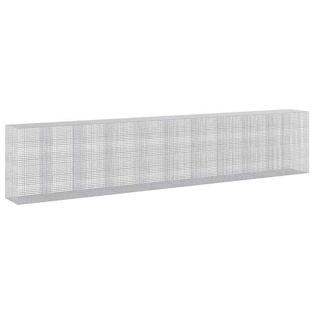 vidaXL Gabion s drátem 3,5 mm a síťkou 5x5 cm 1000x100x200 cm