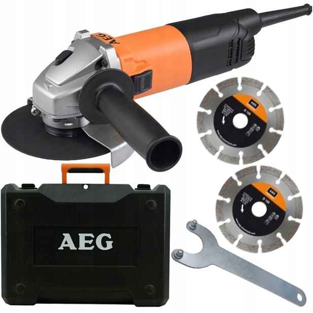 Aeg Malá Úhlová Bruska 800W Ws 8-125SK síťová kufr