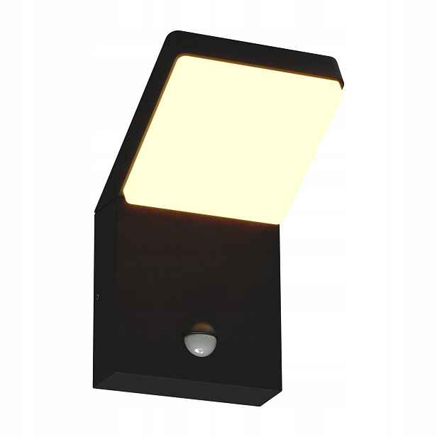 Nástěnná lampa Fiss Černá Led 20W IP65 W0472 MaxLight