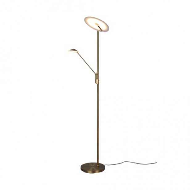 Trio Brantford led stojací lampa mosaz 425610204 TR425610204
