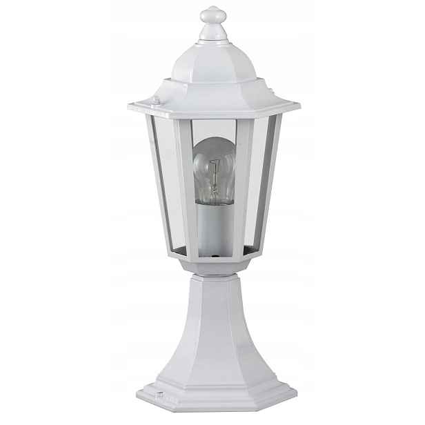 Venkovní stojací zahradní lampa 1xE27 Velence bílá 8205 Rabalux