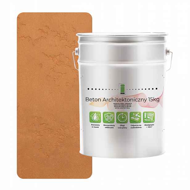 Vnitřní architektonický beton 15 kg Karamelový F596 Loftový efekt