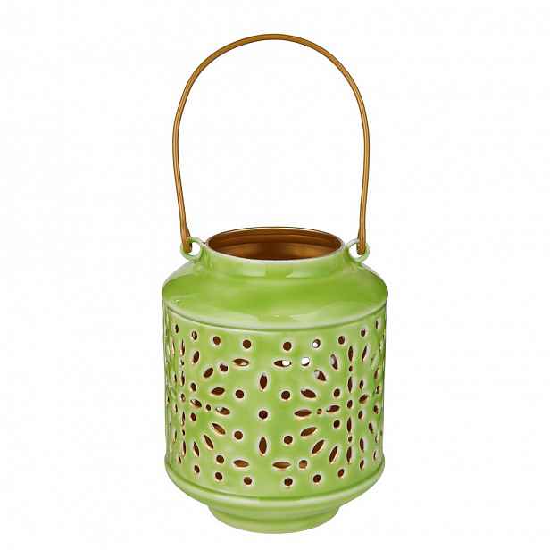 Butlers BLUE MAROCCO Lucerna 13 cm - zelená