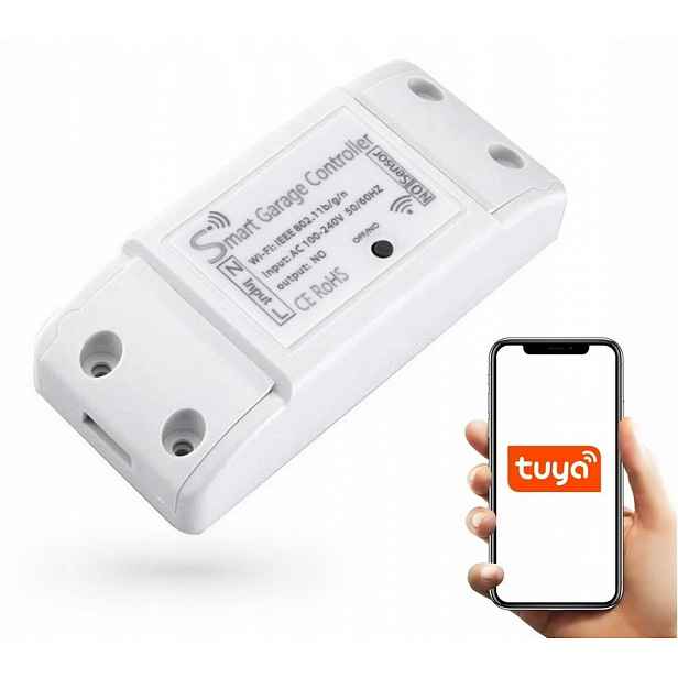 Ovladač Pro Garážová Vrata S Senzorem Otevření Tuya WiFi