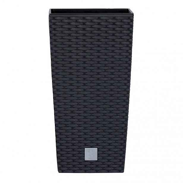 Prosperplast Obal RATO SQUARE antracit 20x20x37,6 cm