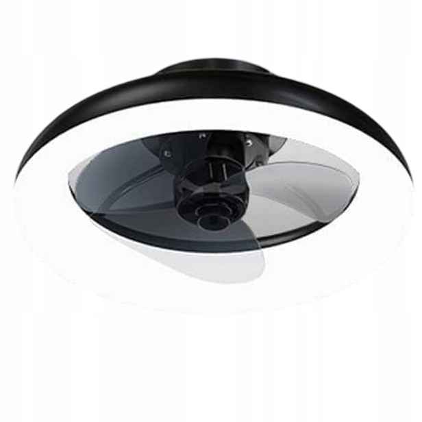 Stropní Ventilátor Led Osvětlení Stropní Svítidlo Vkeid 50 CM Moderní Stylový