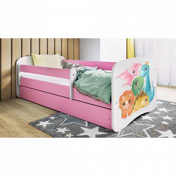 MID.YOU POSTEL PRO DĚTI A MLÁDEŽ 80/160 cm, bílá, pink