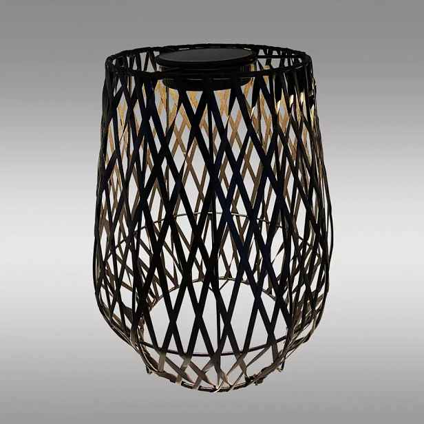 Solární lampa CIS VO2848 Černá