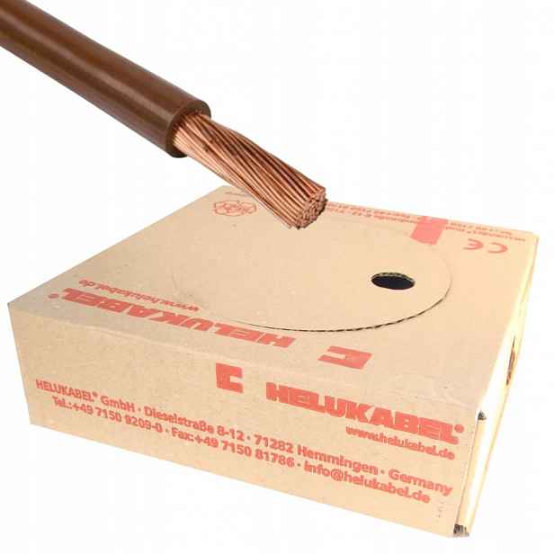 Kabel H07V-K 1,5 mm2 Hnědý 100 mb