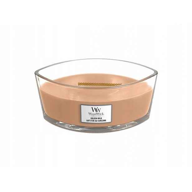 WoodWick svíčka loď Golden Milk 453.6 g