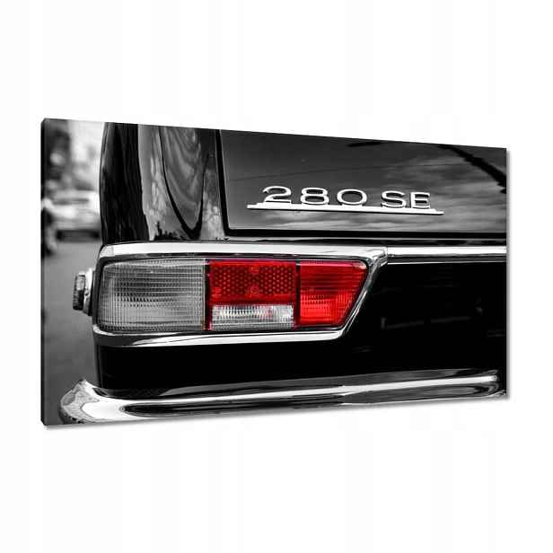 Obrazy 120x70 Mercedes 200SE Lampa