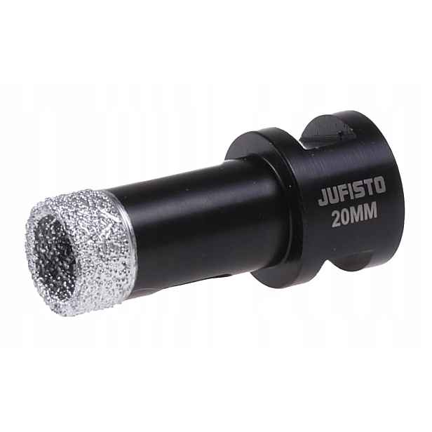 Korunkový Vrták Diamantová 20 mm Korunka Slinuté Dlažby Bruska