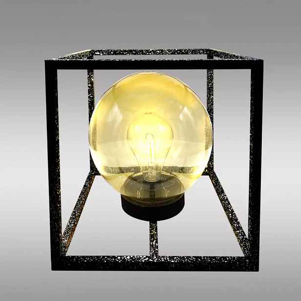 Solární lampa FOG VO2850 Černá