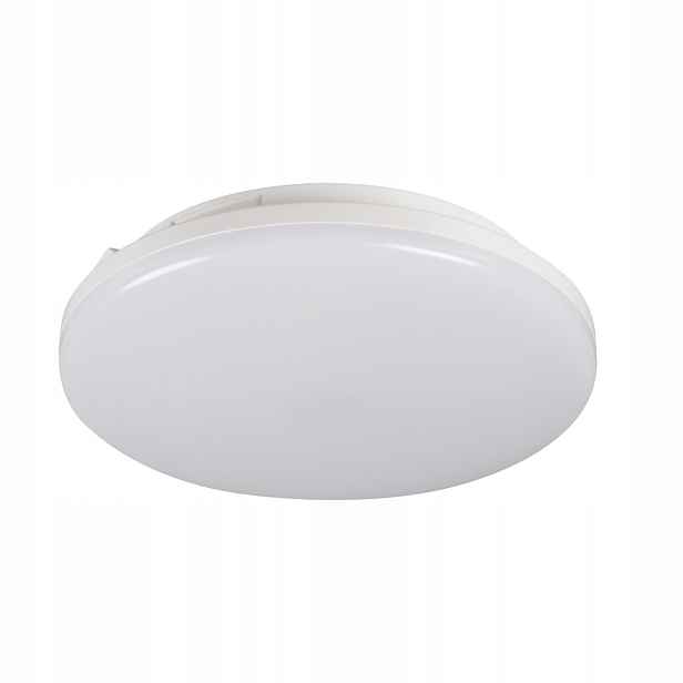 Stropní Svítidlo moderní bílý kulatý 22 cm s senzorem Kanlux