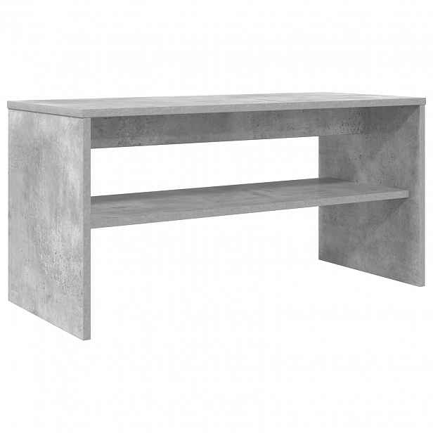 vidaXL Televizní skříň 80 x 35 x 40 cm Betonově šedá Kompozitní dřevo