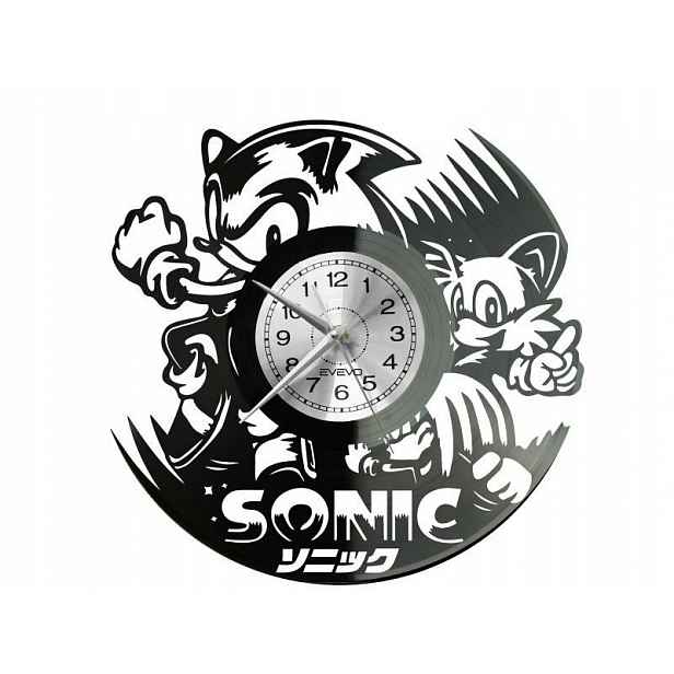 Sonic Video Hra Nápad na Dárek Nástěnná Dekorace z vinylové desky