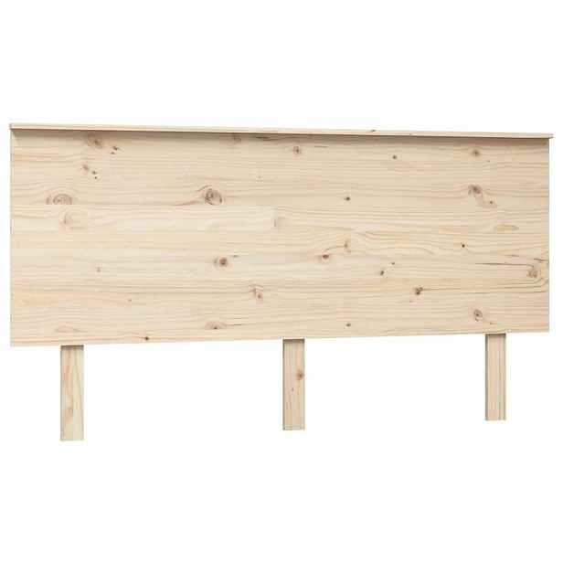 vidaXL Čelo postele 154 x 6 x 82,5 cm masivní borovice