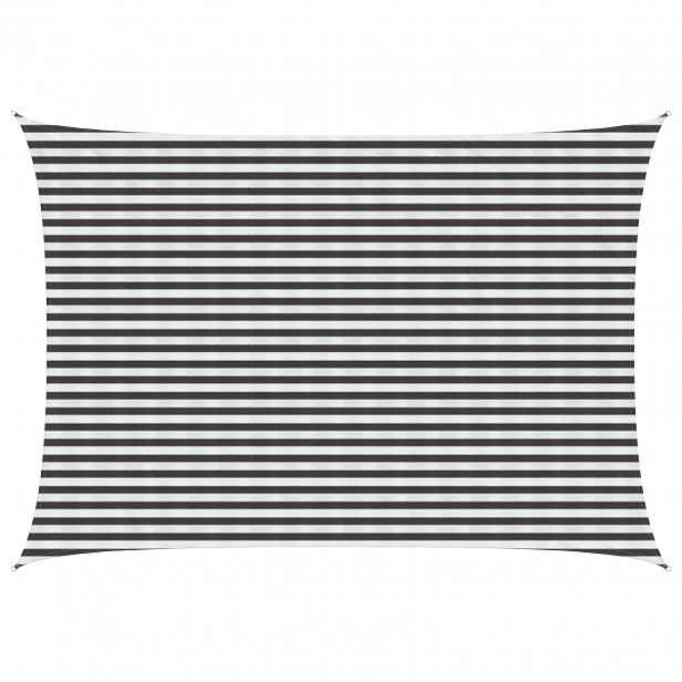 vidaXL Sluneční plachta 3,5 x 4,5 m HDPE Obdélníkový