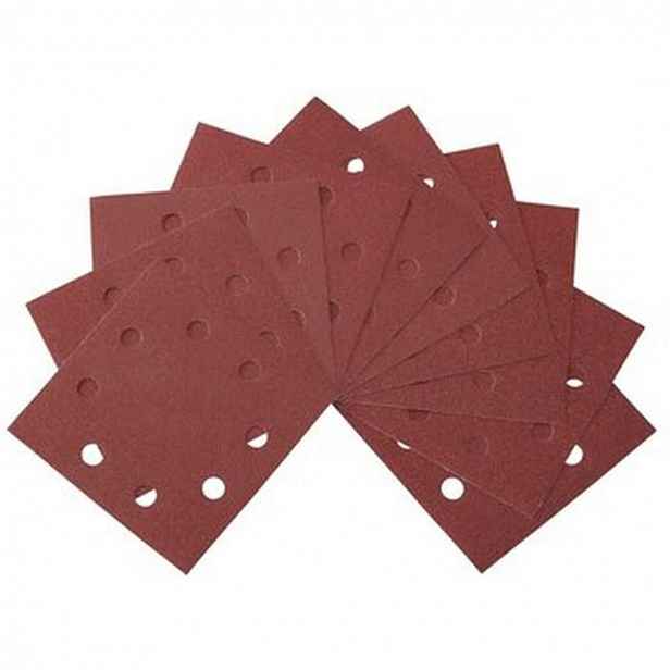 DeWALT - Brusný papír P80, 115x115 mm, 10 ks DT3022