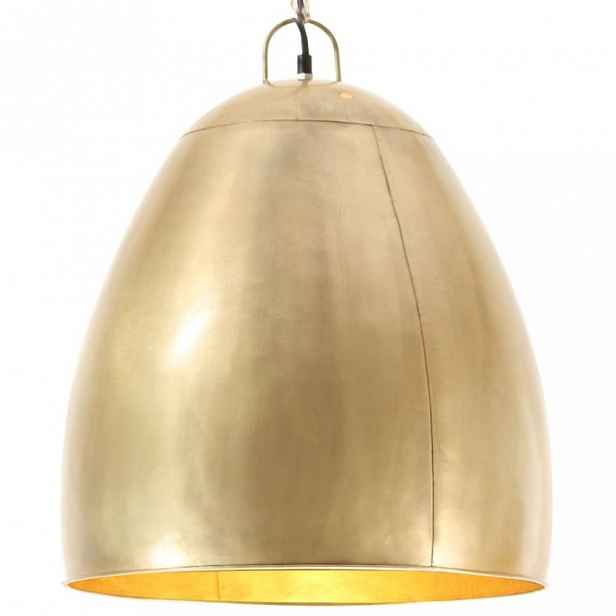 Závěsná lampa mosaz Dekorhome 42 cm