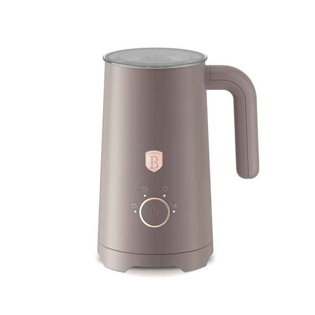 BERLINGERHAUS Napěňovač mléka elektrický 4 v 1 Taupe Collection BH-9792