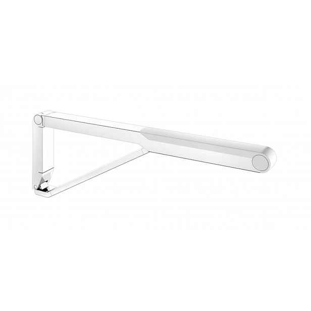 Keuco Axess - Madlo, délka 85 cm, sklopné, chrom/bílá 35003010851