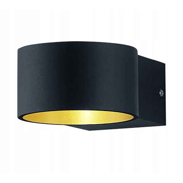 Nástěnná lampa Lacapo černá led 4,3W 3000K 430 lm Trio