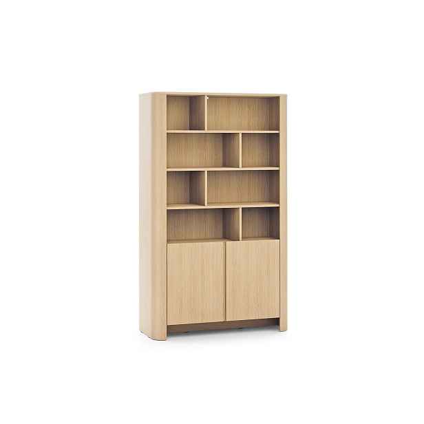 Piaski Knihovna Bari 103 cm dub Vincenza
