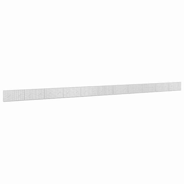 vidaXL Gabion s drátem 3,5 mm a síťkou 5x5 cm 1100x10x50 cm