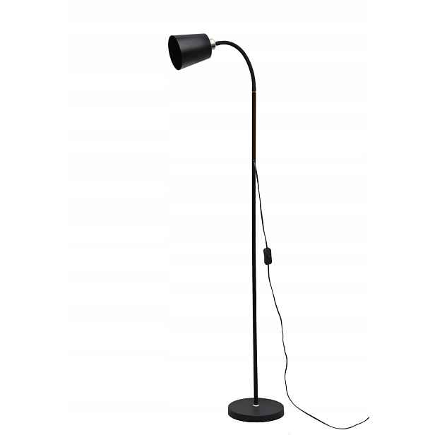 Podlahová lampa 40W E27 černá