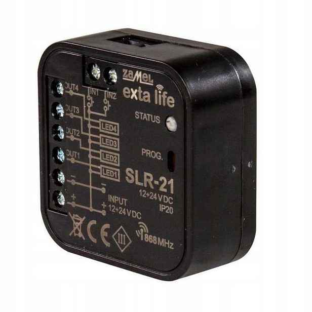 Exta Life – 4-kanálový Led ovladač 12-24 V DC SLR-21