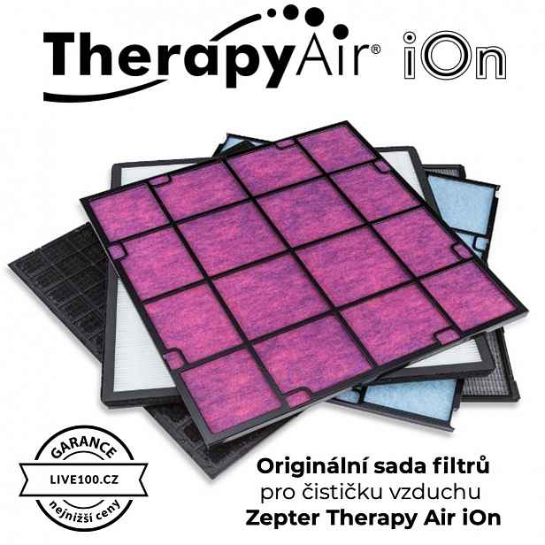 Filtry do čističky vzduchu Zepter Therapy Air iOn + DÁREK