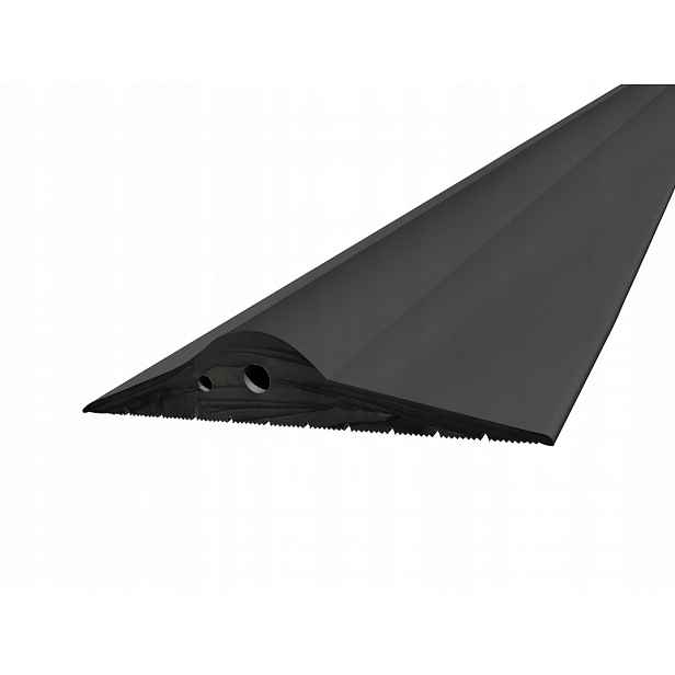 Garážové těsnění Pryžová prahová garážová vrata 15x80 mm 5,5 m Dq-pp