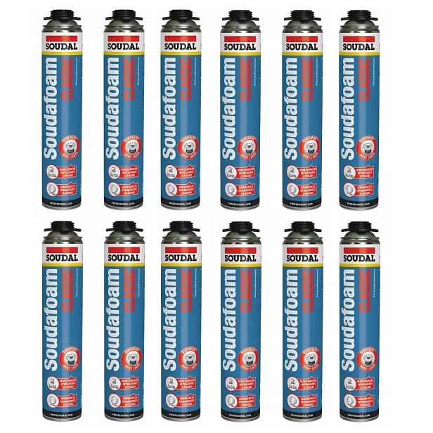 Soudal Polyuretanová pistolová pěna Soudafoam Classic 750 ml karton