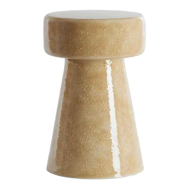 Kovový kulatý odkládací stolek ø 29 cm Dakwa – Light & Living