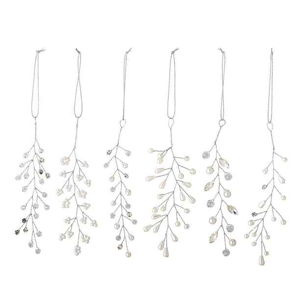 Plastové vánoční ozdoby v sadě 6 ks 11 cm Ikata – Bloomingville