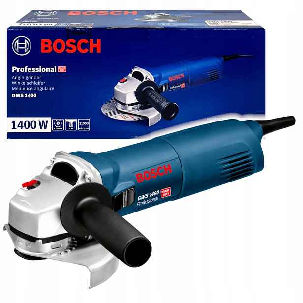 Úhlová Bruska 125 mm 1400 W Bosch Professional Gws 1400 0601824806