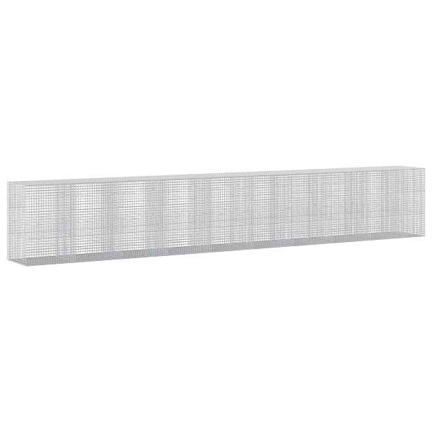 vidaXL Gabion s drátem 3,5 mm a síťkou 5x5 cm 950x100x150 cm