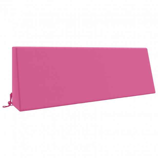 vidaXL polštář za záda SOEST 100% polyester Růžová 120 x 20 x 40 cm