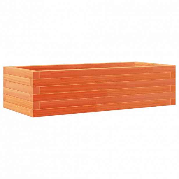 vidaXL Zahradní truhlík voskově hnědý 90 x 40 x 23 cm masivní borovice